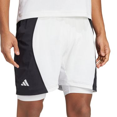 adidas 2 in 1 Short Mens White/Black IW6199
image