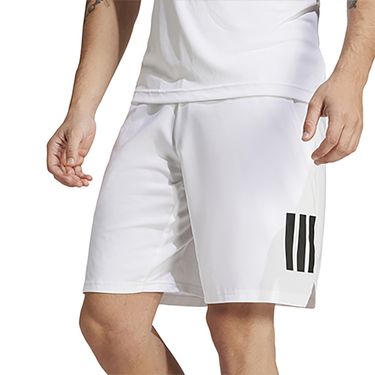 adidas Club 9 inch 3 Stripe Short Mens