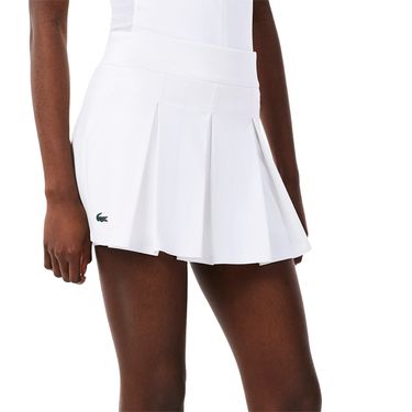 Lacoste On Court Skirt Womens White JF6780 001image