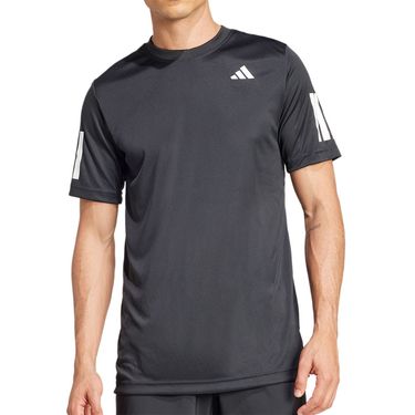 adidas Club 3 Stripe Tee Shirt