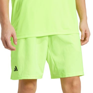 adidas Club 7 inch 3 Stripe Short Mens Lucid Lemon JG3590
image