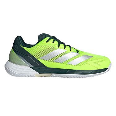 adidas Defiant Speed 2 Mens Tennis Shoe Lucid Lemon/Silver Metallic/Aurora Ivy JH5138
image