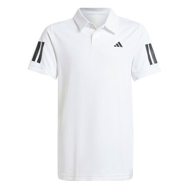adidas Club 3 Stripe Boys Polo