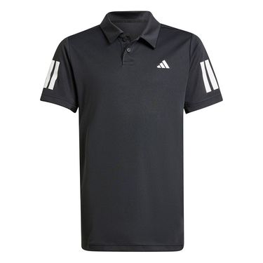 adidas Club 3 Stripe Boys Polo Black JI9263
image