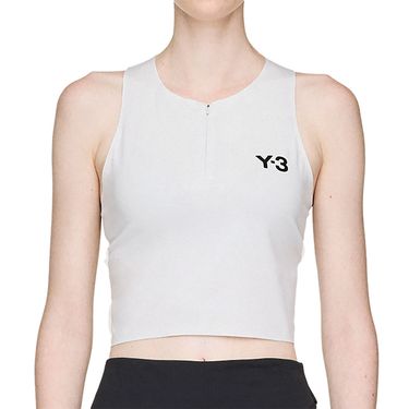 adidas Y-3 Crop Tank Top Womens Orbit Grey JM1147
image