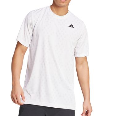 adidas Club Graphic Tee Shirt Mens White/Dash Grey JM1199
image