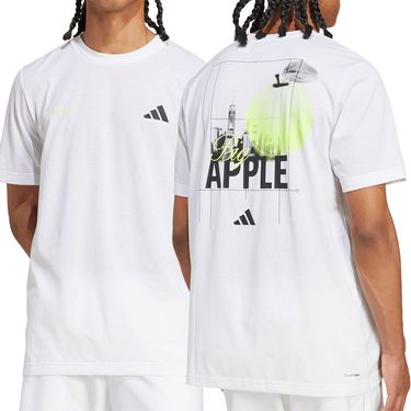 adidas Tennis Graphic Tee Shirt Mens White JM8963
image