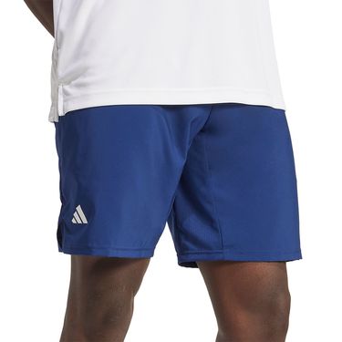 adidas Club 7 inch 3 Stripe Short