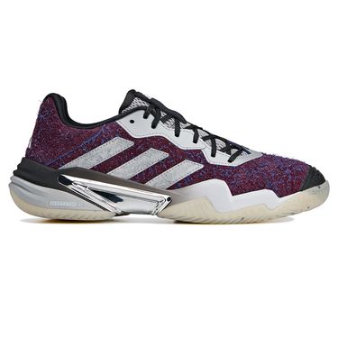 adidas x Brain Dead Barricade 13 Mens Tennis Shoe Purple/Silver Metallic/Core Black JQ1437
image
