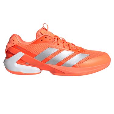 adidas Adizero Ubersonic 5 Mens Tennis Shoe Lucid Orange/Silver Metallic/Core Black JR1734image