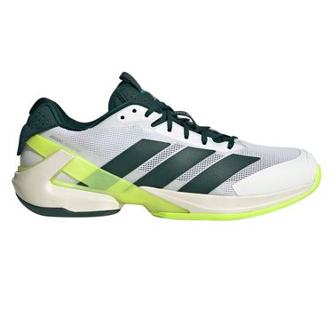adidas Adizero Ubersonic 5 Mens Tennis Shoe White/Aurora Ivy/Lucid Lemon JR2714
image
