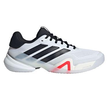 adidas Barricade 14 Mens Tennis Shoe White/Core Black/Lucid Red JR9153image