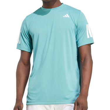 adidas Club 3 Stripe Tee Shirt