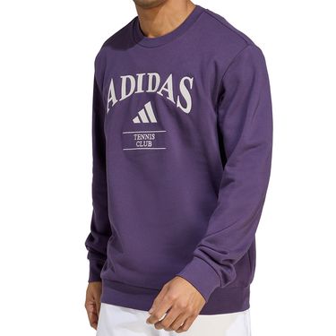 adidas Heritage Tennis Crew Mens Aurora Plum KA0995
image