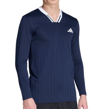 adidas Wow Long Sleeve Shirt Mens Legend Ink KE8971image