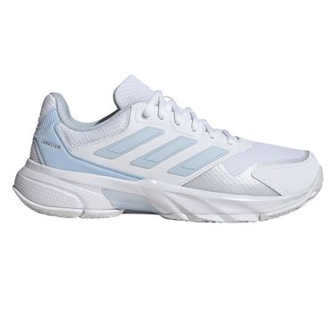 adidas Court Jam Control 3 Womens Tennis Shoe White/Crystal White/Silver Metallic KI0791image