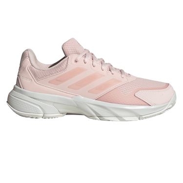 adidas Court Jam Control 3 Womens Tennis Shoe Wonder Quartz/Wonder Quartz/Crystal White KJ3692image