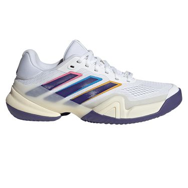 adidas Barricade 14 Womens Tennis Shoe White/Collegiate Purple/Cream KK3854image