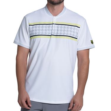 K Swiss Holiday Strike Short Sleeve Henley