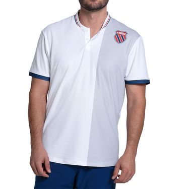 K-Swiss Heritage Tradition Short Sleeve Henley