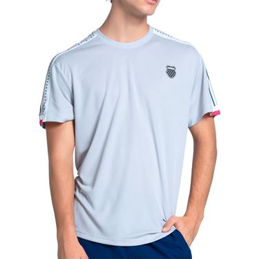 K Swiss Zuma Short Sleeve Crew Mens Zinc KMT69 26A075
image