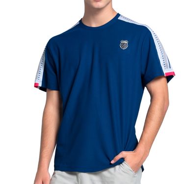 K Swiss Ventura Short Sleeve Crew Mens Malibu KMT69 26A474
image