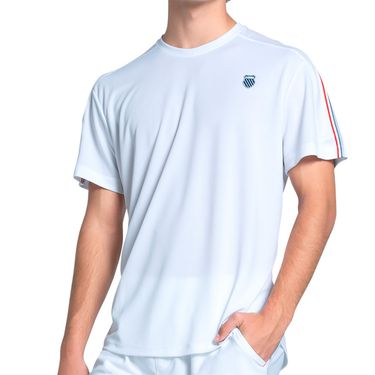 K Swiss Artemis Short Sleeve Crew Mens White KMT69 37A888
image