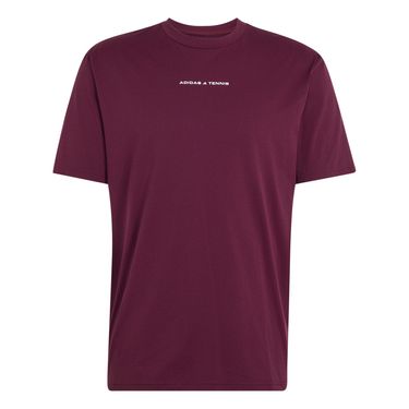 adidas Tennis Culture Tee Mens Maroon KQ8022image