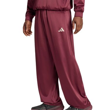 adidas Tennis Cover Up Pant Tall Mens Maroon KR2412Timage