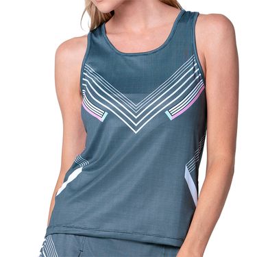 K Swiss Fall Keyhole Tank Top