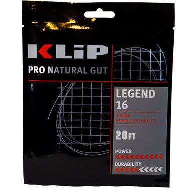 Klip Legend 16g Natural Gut Half Set