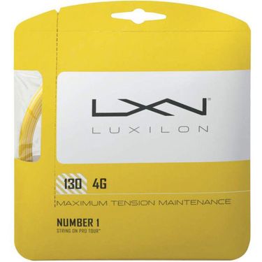 Luxilon 4G 130 Yellow Tennis String