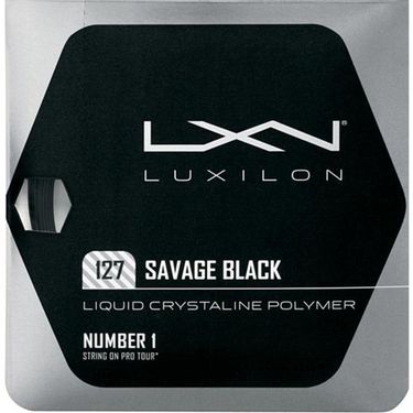 Luxilon Savage Black 127 Tennis String