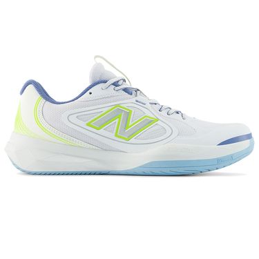 New Balance FuelCell 796v5 Mens Pickleball Shoe 2E Width White/Blue/Yellow M7967DO 2Eimage