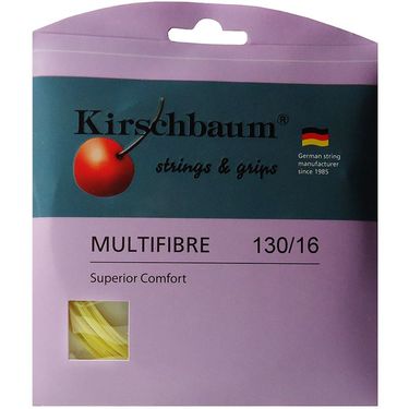 Kirschbaum Touch Multifibre 16G (1.30mm) Natural Tennis String