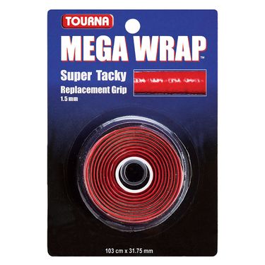 Tourna Mega Wrap Red Replacement Grip