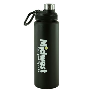 Midwest Racquet Sports Black Water Bottle