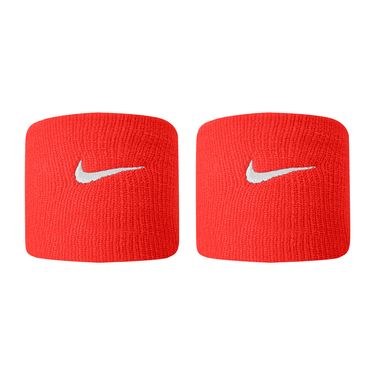 Nike Tennis Premier Wristbands 2pk Light Crimson/White N0002467 690OSimage