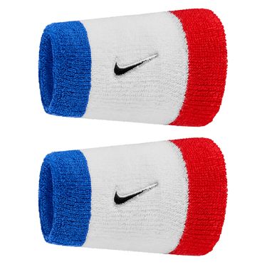 Nike Classic Doublewide Wristbands 2pk Game Royal/University Red/Black N1012406 467OSimage