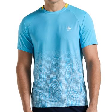 Penguin Performance Tennis Ombre Block Crew