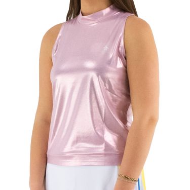 Penguin Sleeveless Metallic Tank Top