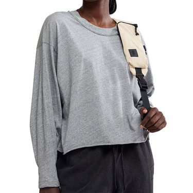 FP Movement Inspire Long Sleeve Top Womens Heather Grey OB2151678 0016
image