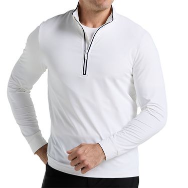 Penguin Performance 1/4 Zip Long Sleeve Mens Bright White OGKSE0H6 118
image