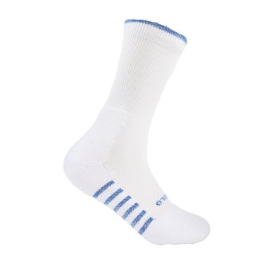 Thorlo Light Cushion Crew Pickleball Sock White P1CXU0-WHTimage