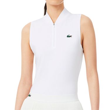 Lacoste On Court Tank Top Womens White PF0202 001ûimage