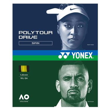 Yonex Poly Tour Drive 16L (1.25mm) Tennis String Flash Yellow PTGD125FY
image