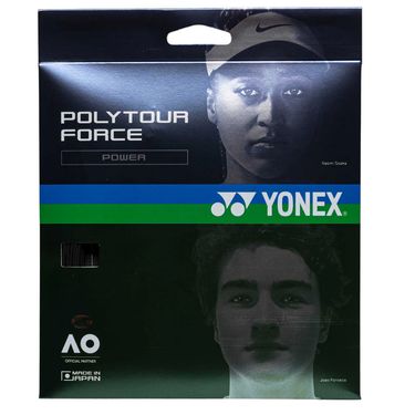 Yonex POLYTOUR FORCE 125 16L Black Tennis String