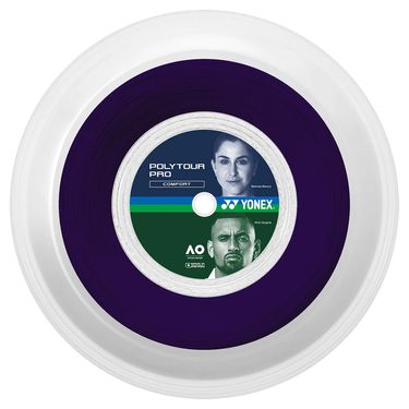 Yonex PolyTour Pro 18G (1.15mm) Tennis String REEL (660) Midnight Purple PTGP115 2MPimage