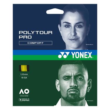 Yonex PolyTour Pro 18G (1.15mm) Tennis String Flash Yellowimage
