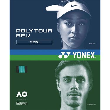 Yonex Poly Tour Rev 125 16L Mint Green Tennis String